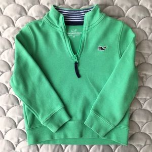 Vineyard Vines Pima Cotton Toddler Quarter Zip